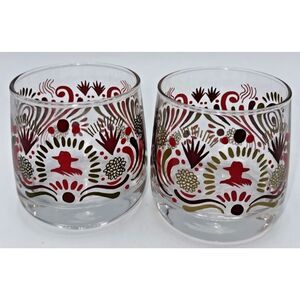 Don Julio Artist Collection  Cocktail Glasses By Claudio Limon Set of TWO (2)